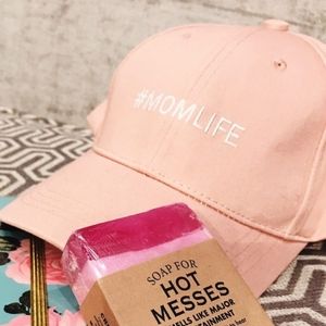 ❗SOLD❗#MOMLIFE Blush Ball Cap 🌸